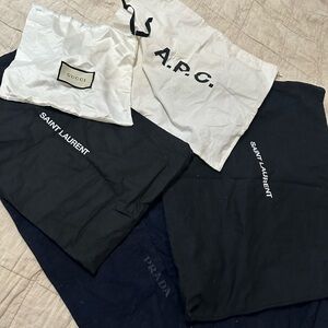 Bundle of Designer dust bags